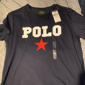 Navy Polo t shirt
